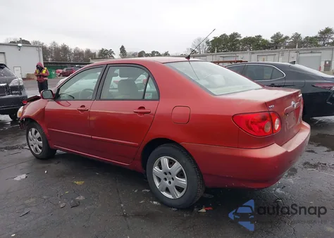2006 Toyota Corolla Le z USA, uszkodzony, nr VIN 2T1BR32EX6C682229
